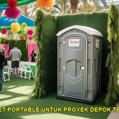 sewa toilet portable untuk proyek depok terpercaya